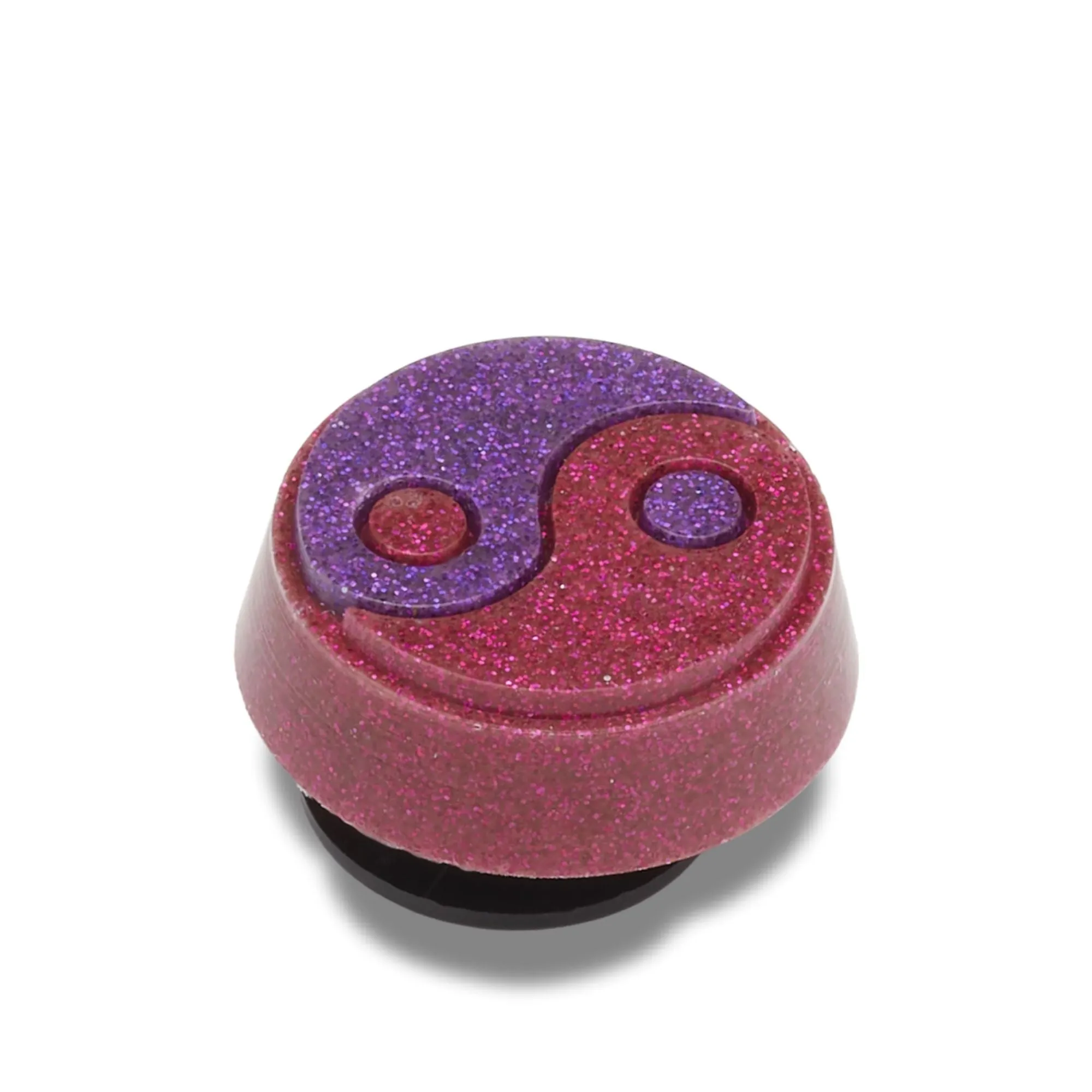 ตัวติดรองเท้า JIBBITZ™ GLITTER PINK YIN YANG