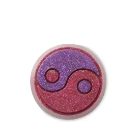 ตัวติดรองเท้า JIBBITZ™ GLITTER PINK YIN YANG