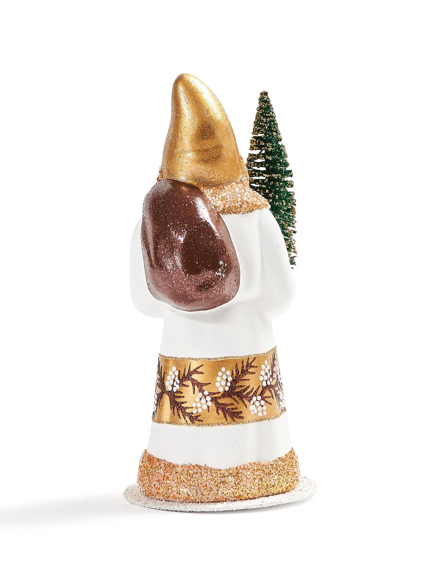 11" Pinecone Santa