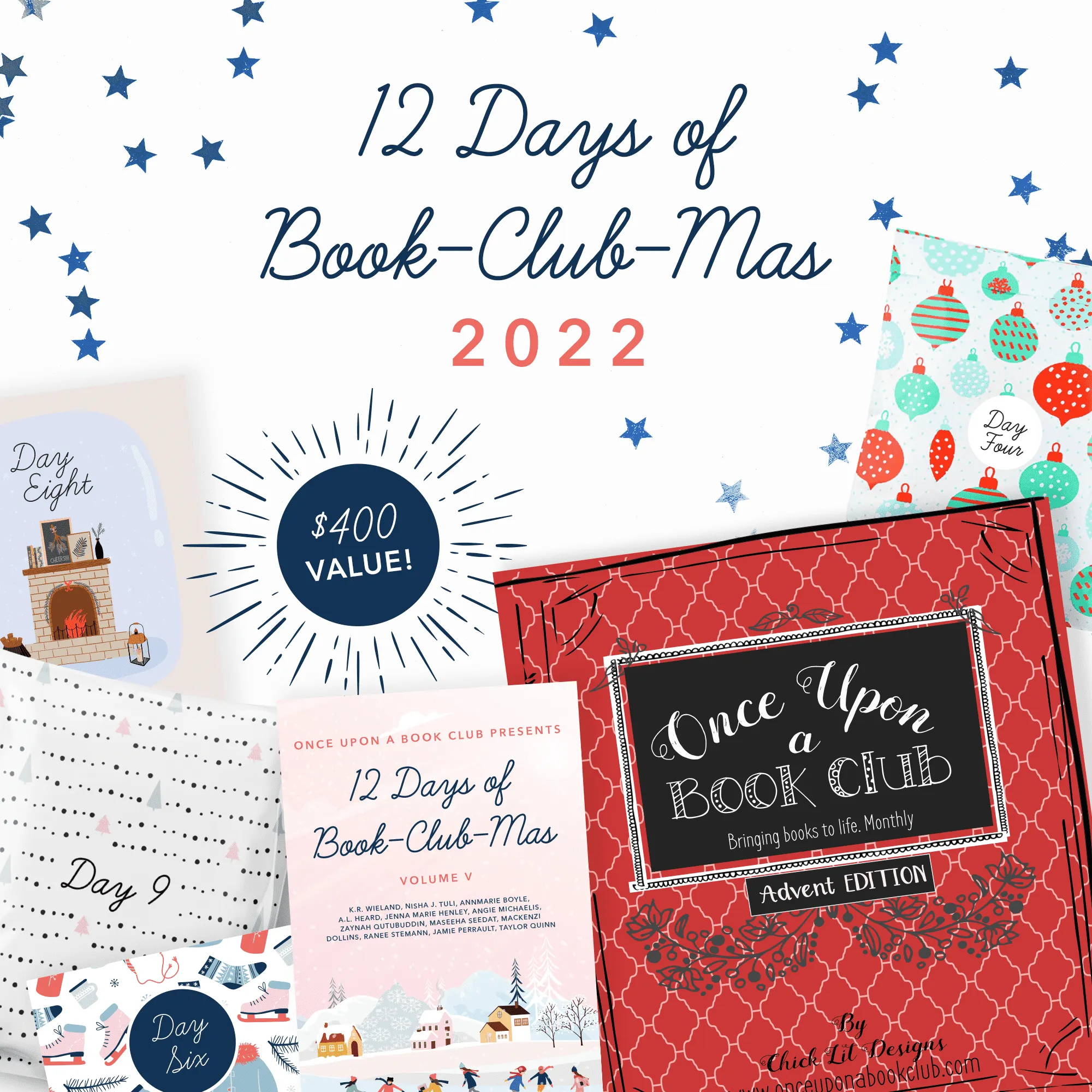 12 Days of Book-Club-Mas 2022 (Sold Out)