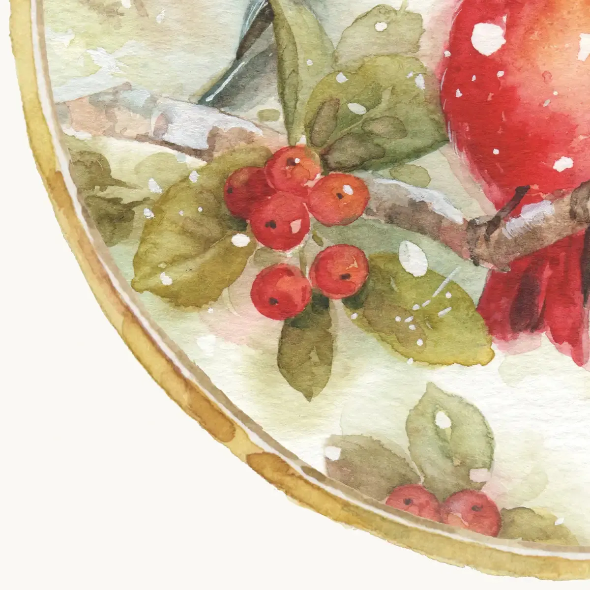 12 Days Of Christmas IV Round Wall Art