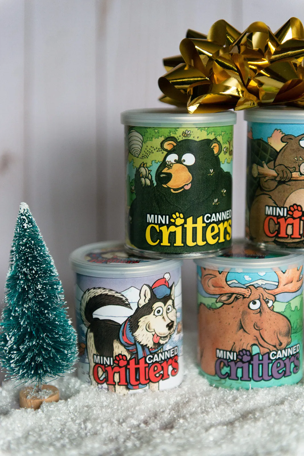 12 piece Party Pack - Mini Canned Critters