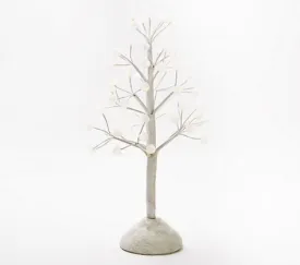 16" Illuminated Gum Drop Candy Tree by Valerie, White
