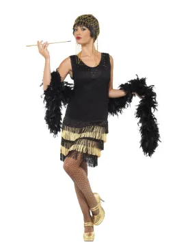 1920s Fringed Flapper Costume