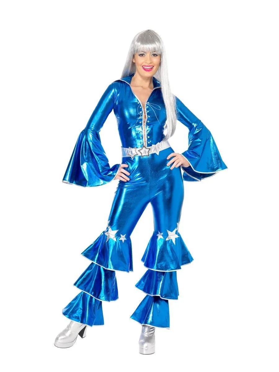1970s Dancing Dream Costume, Blue