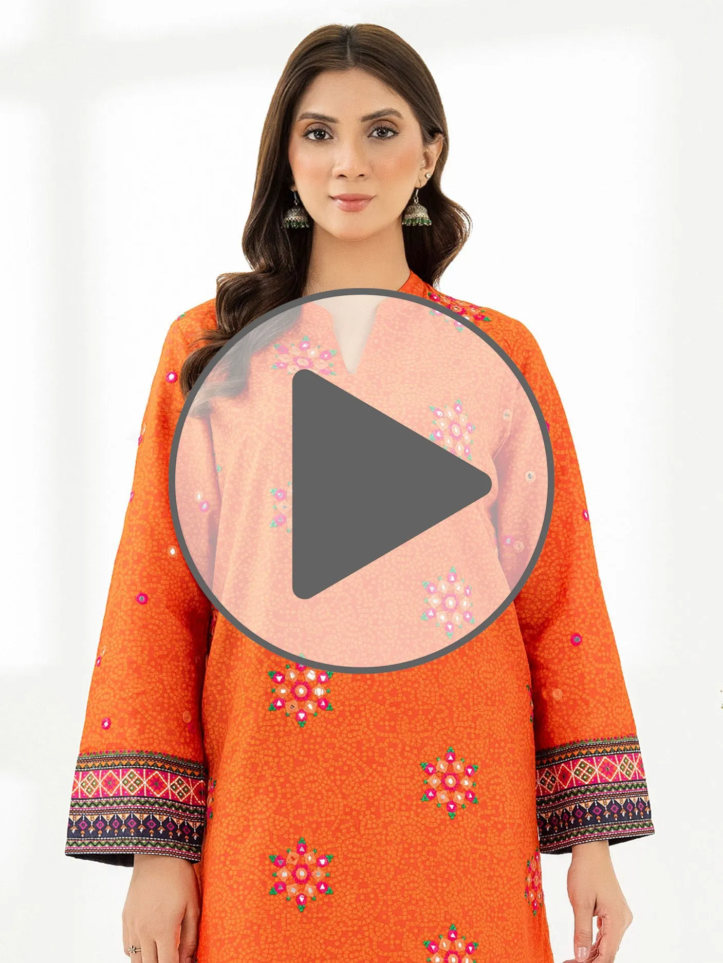 2 Piece Lawn Suit-Embroidered (Pret)