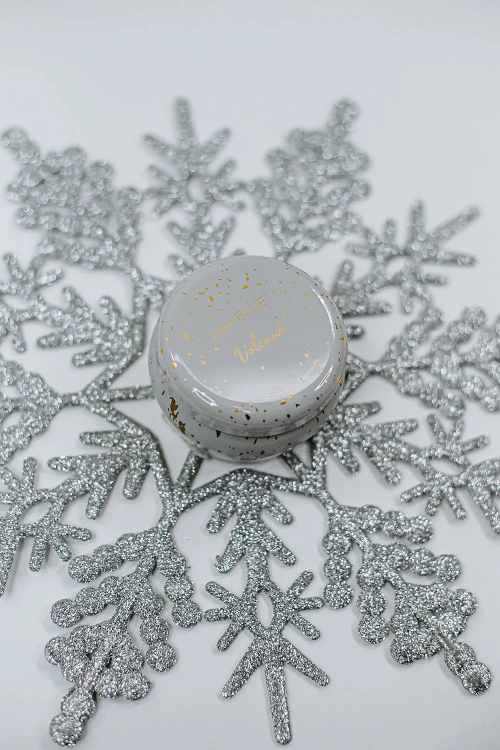 3oz Glimmer Mini Tin Candle, Volcano