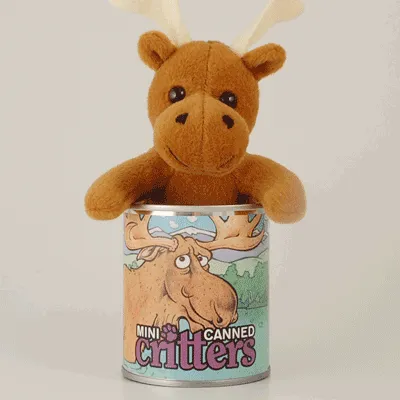 4" Mini Canned Moose