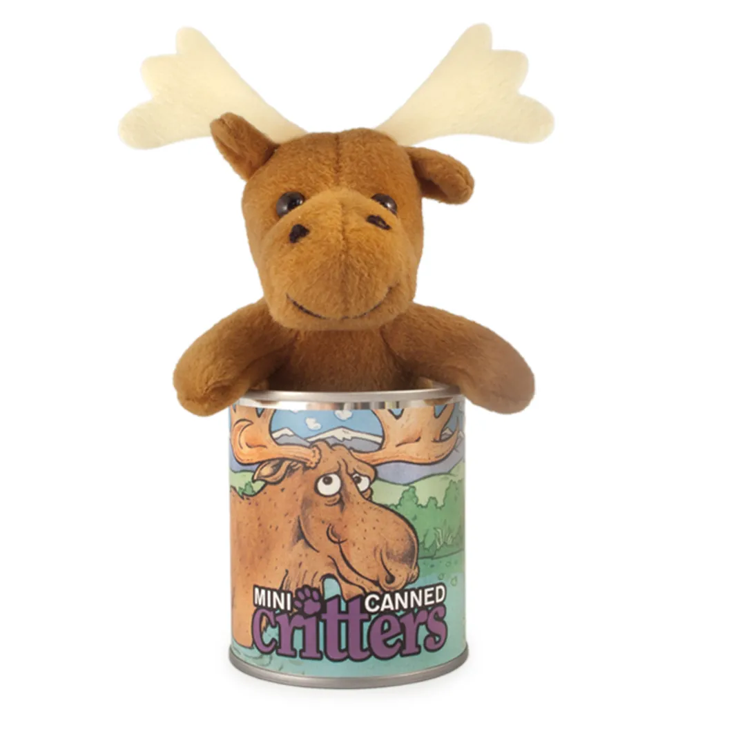4" Mini Canned Moose