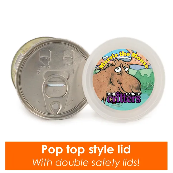4" Mini Canned Moose