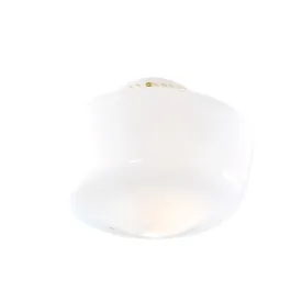 8 inch Opal Glass Schoolhouse Globe - 22515