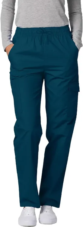 Adar Universal Scrubs for Women - Tapered Cargo Scrub Pants