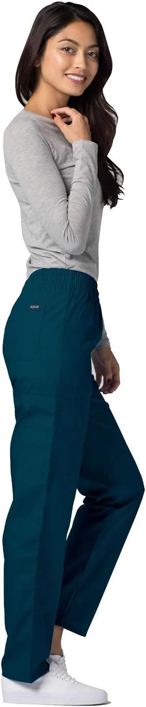 Adar Universal Scrubs for Women - Tapered Cargo Scrub Pants