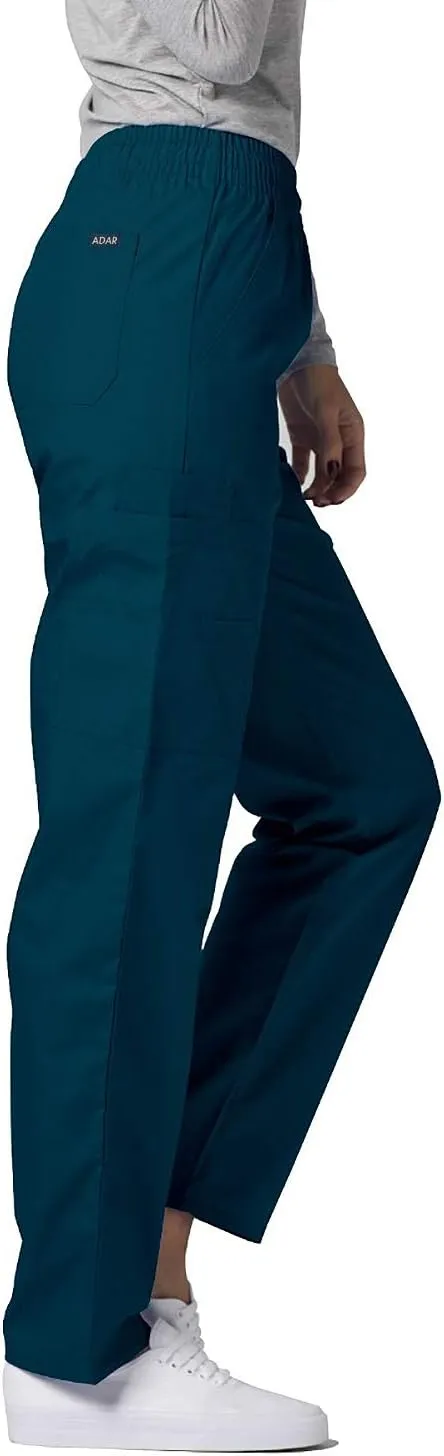 Adar Universal Scrubs for Women - Tapered Cargo Scrub Pants