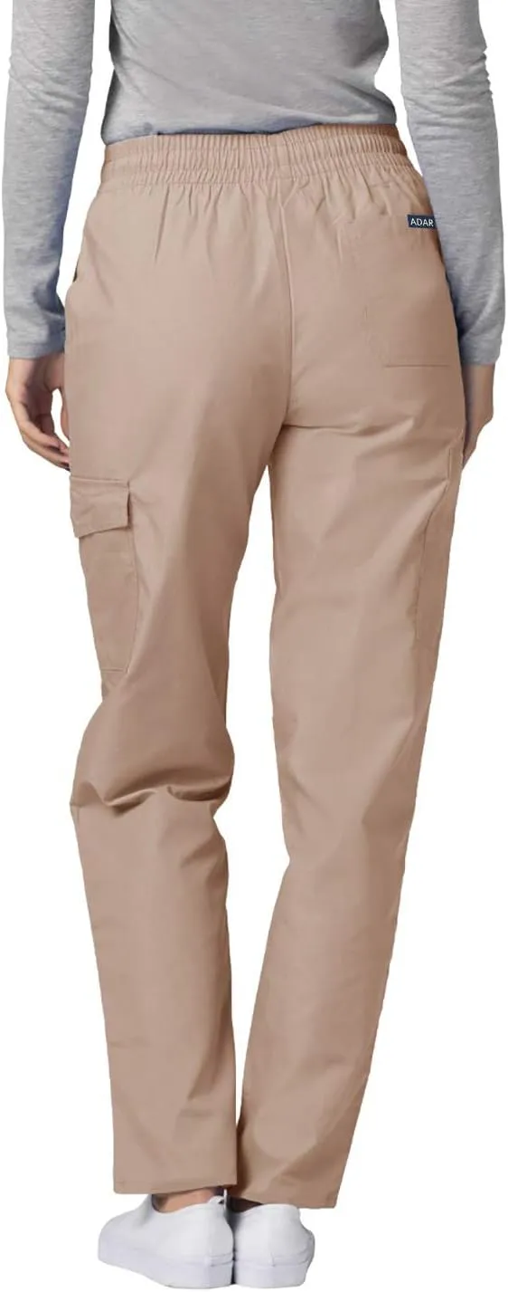 Adar Universal Scrubs for Women - Tapered Cargo Scrub Pants