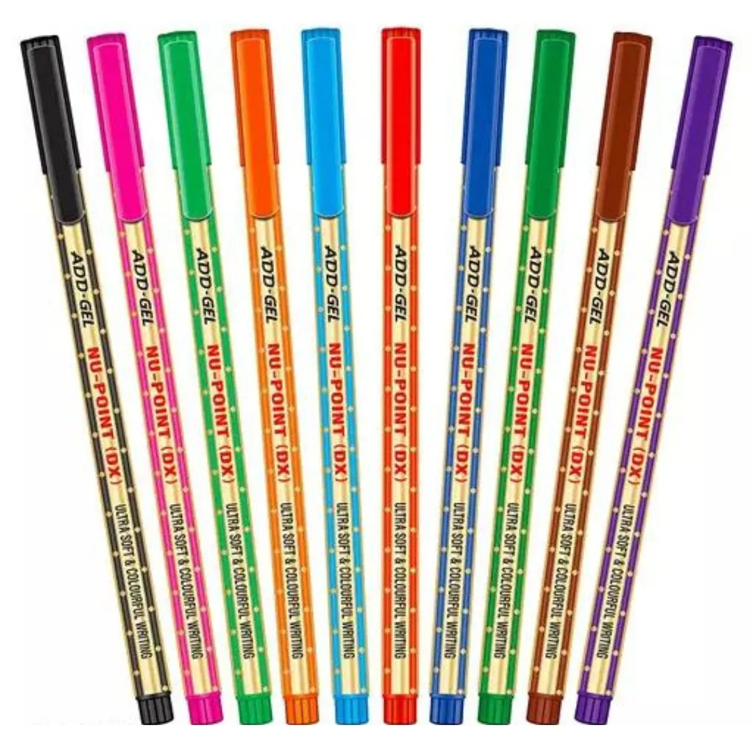 Add Gel Nu-Point Colour Pens