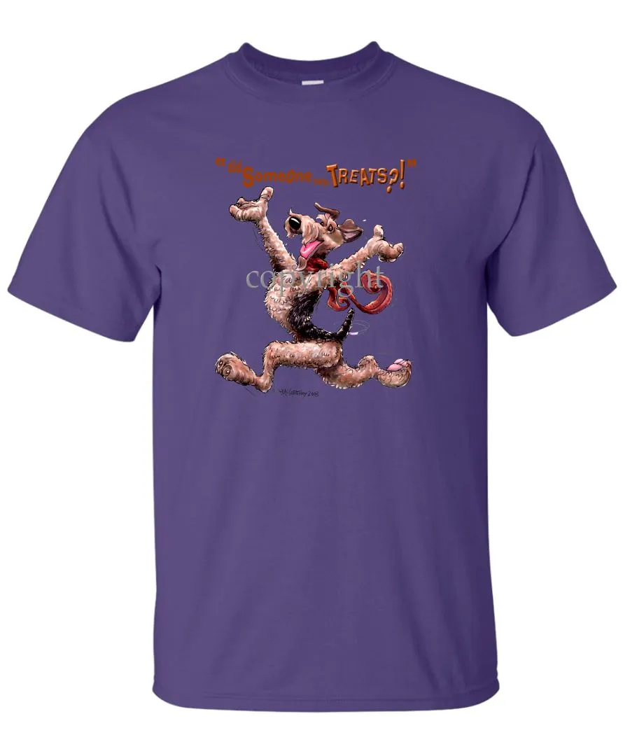 Airedale Terrier - Treats - T-Shirt