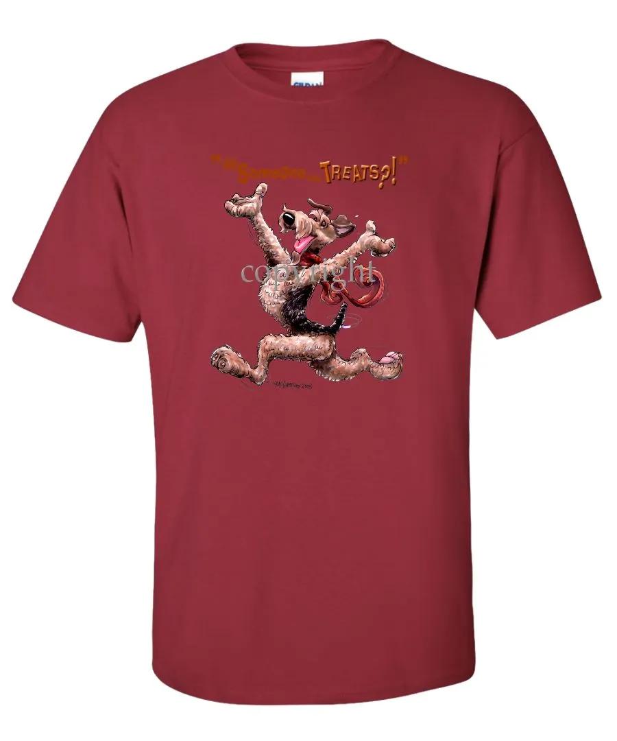 Airedale Terrier - Treats - T-Shirt