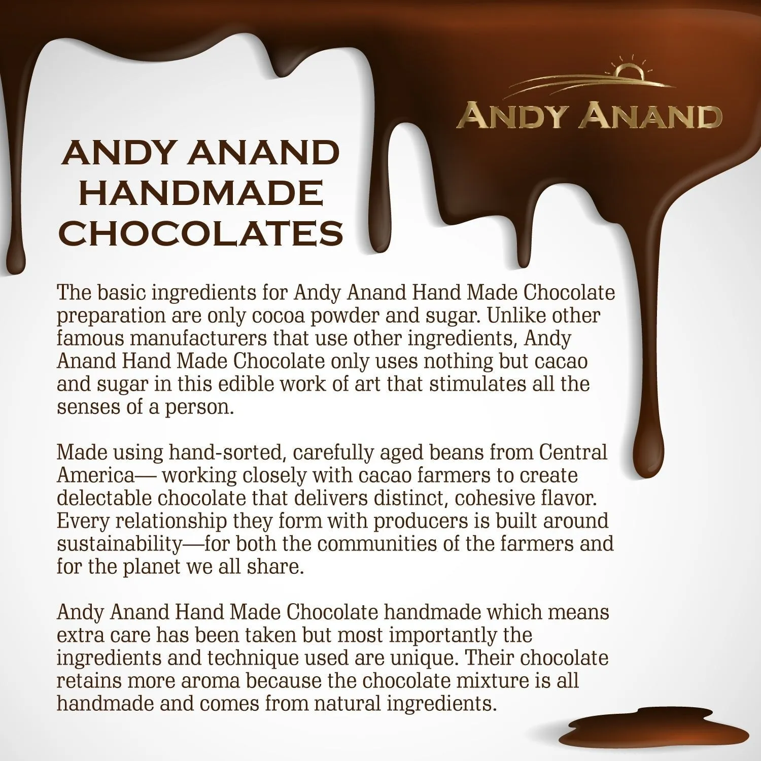 Andy Anand's 15 Pcs Belgian Chocolate Truffles & Praline Cups, Made with Freshest Cream, Fancy Imported Truffles Gift Box for Holiday Parties - Perfect for Any Occasion