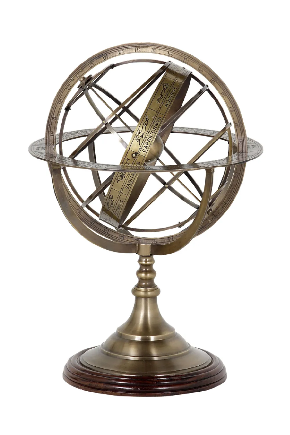 Antique Brass Globe | Eichholtz L