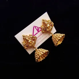 Antique Style Laxmi Jhumka Jhumki