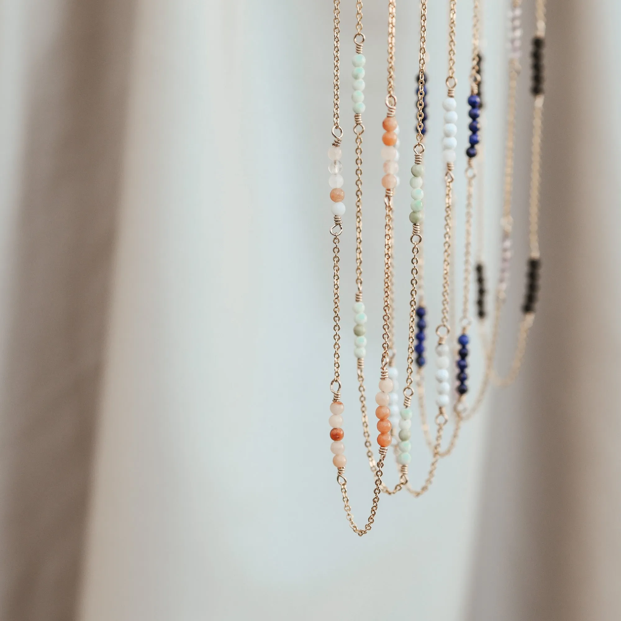Athena • Gemstone Adorned Necklace