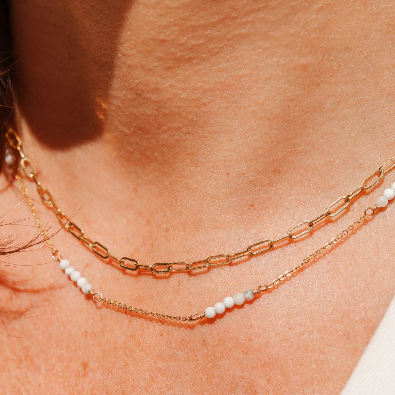 Athena • Gemstone Adorned Necklace