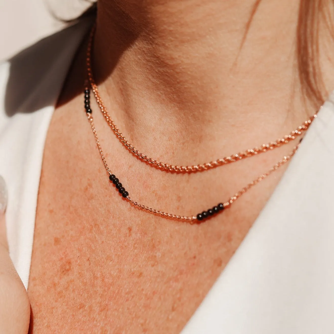 Athena • Gemstone Adorned Necklace