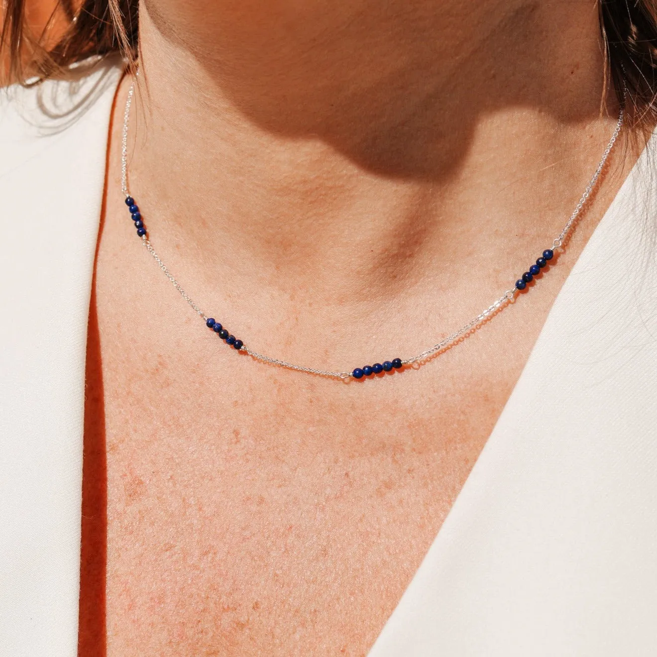 Athena • Gemstone Adorned Necklace