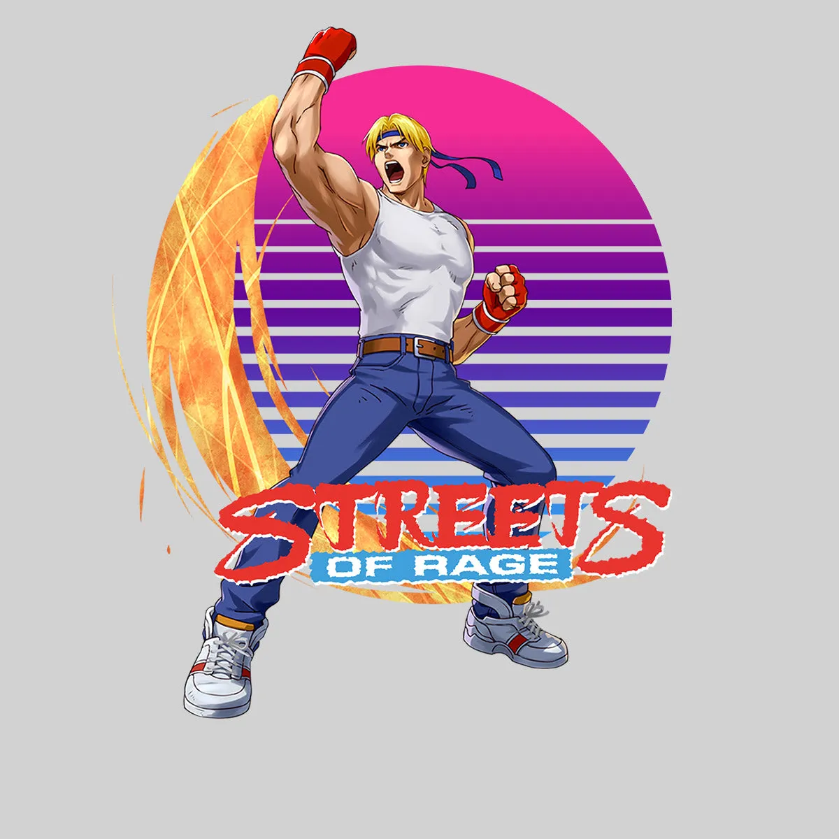 Axel Stone Kids T-shirt Nostalgia Streets of Rage Tee