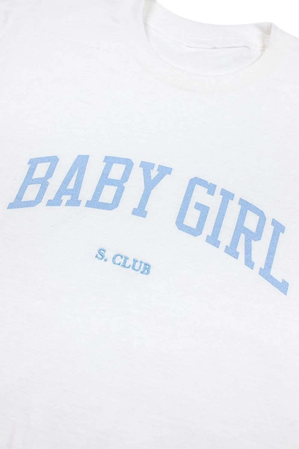 Baby Girl Collegiate Crop Top
