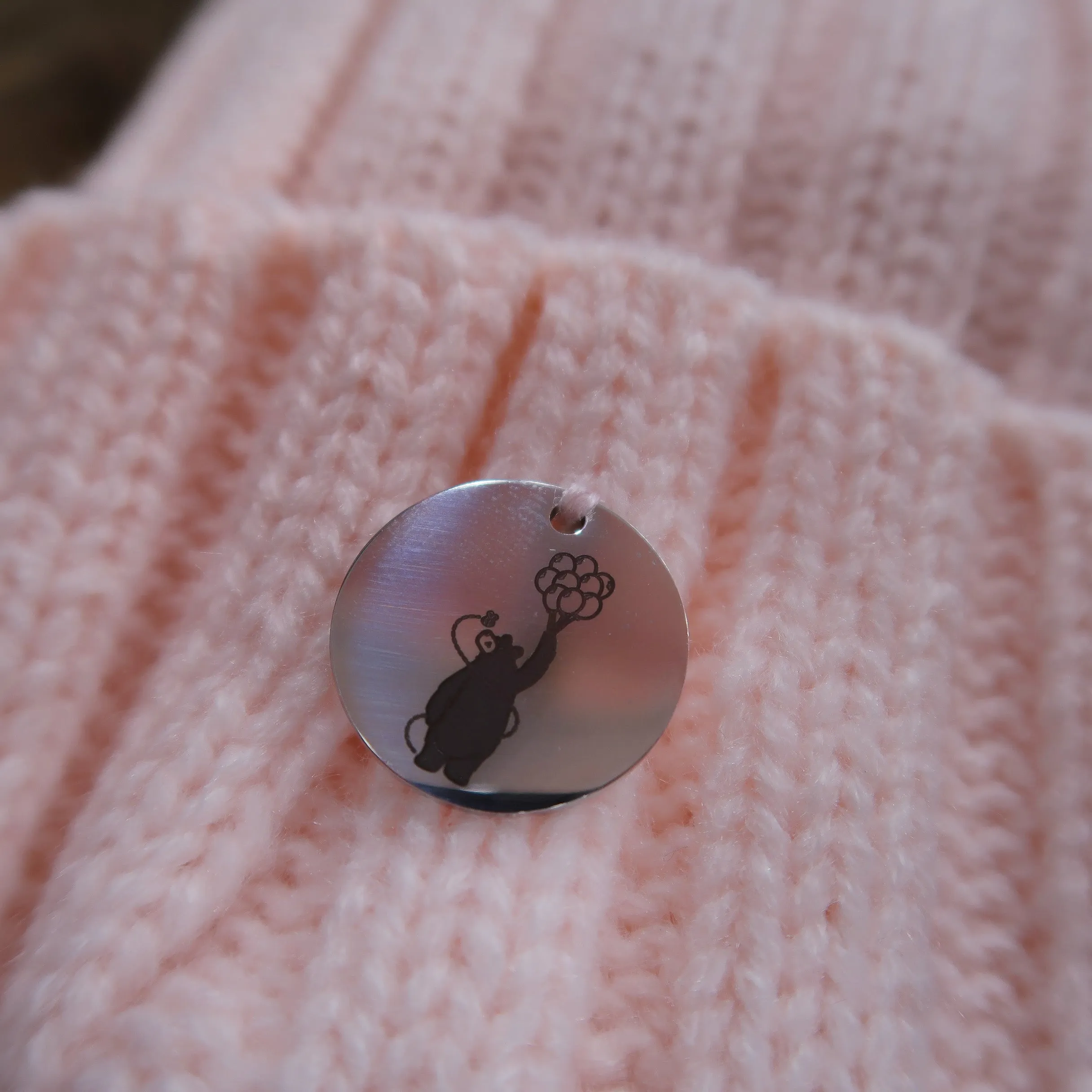 B&B Pom Pom Hat - Pastel Pink