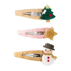 Barrette Set - Frosty Holiday