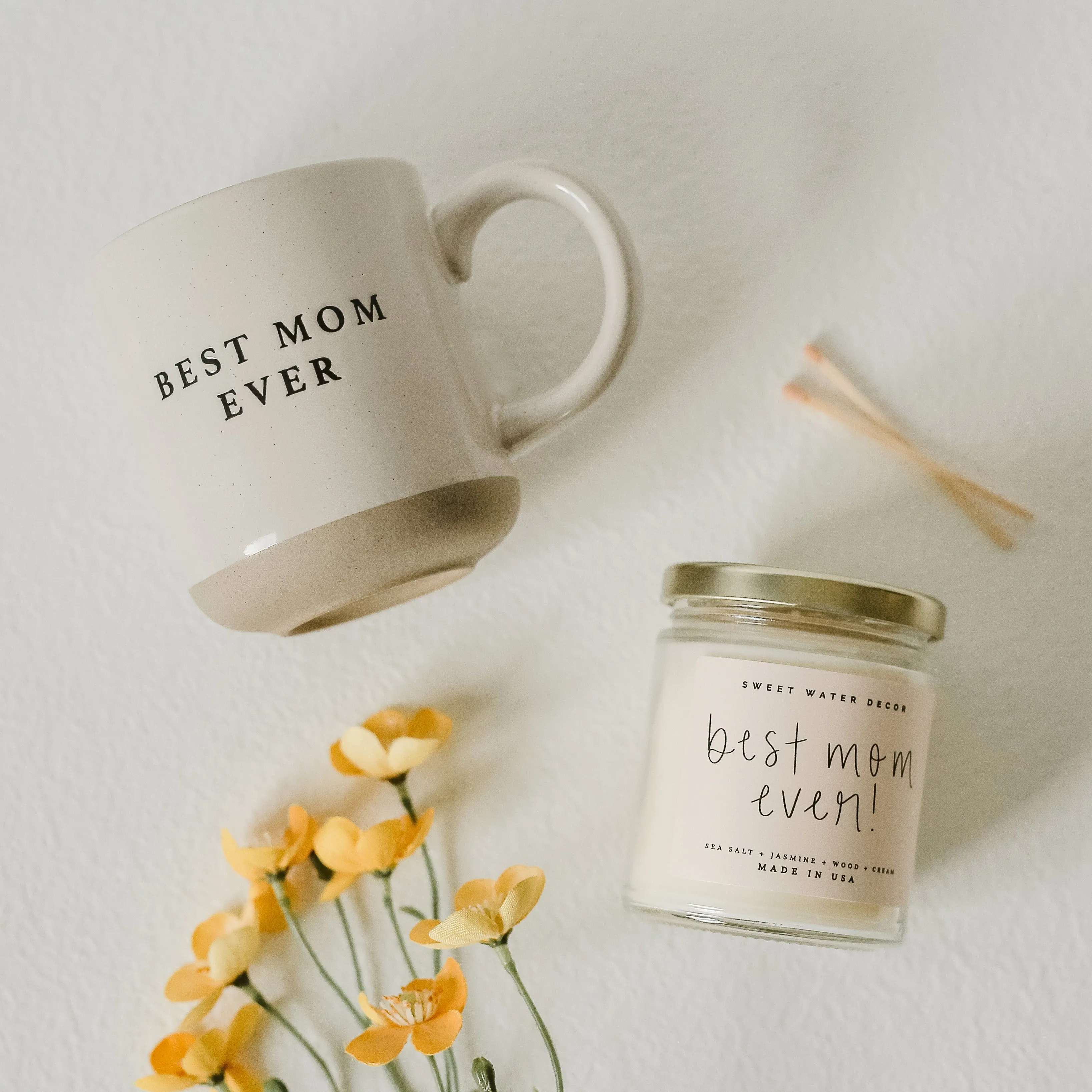 Best Mom Ever! Soy Candle Clear Jar - 9 oz