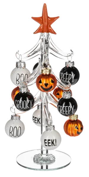 Boo Glass Tree 36