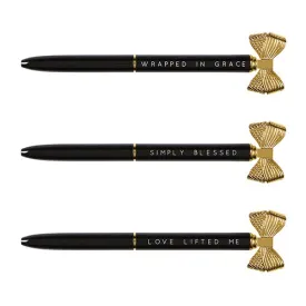 Bow Pen - Black