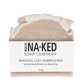 Buck Naked Soap Company - Rhassoul Clay Shampoo Bar: Normal To Oily Hair - 140g/5oz