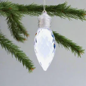 C9  Acrylic Crystal Ornament 4, Clear