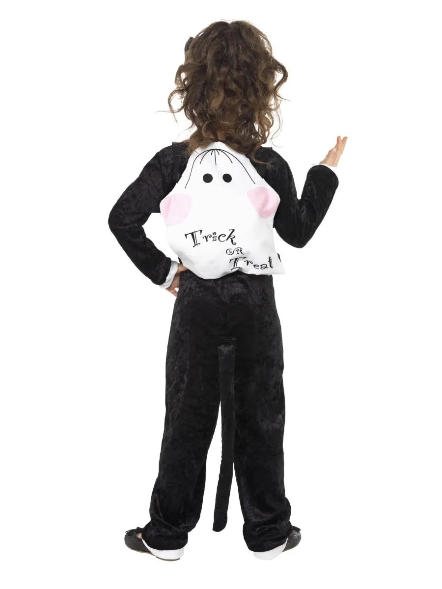 Cat Costume, Black with Bodysuit