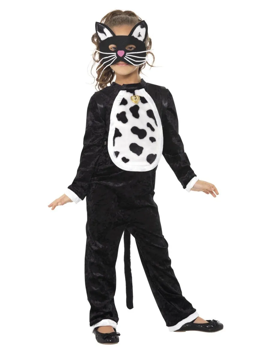 Cat Costume, Black with Bodysuit
