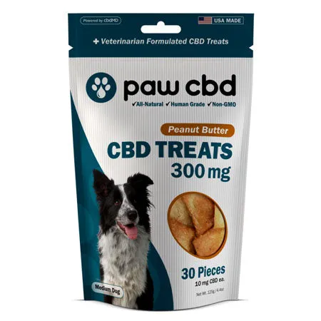 cbdMD Paw CBD Peanut Butter Dog Treats