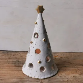 Ceramic Christmas tree candle holder Nr. 1