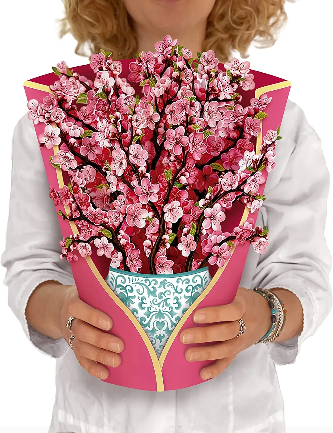 Cherry Blossom Paper Flower Bouquet