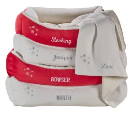 Christmas Holiday Luxury Throw Blanket | Snowflake