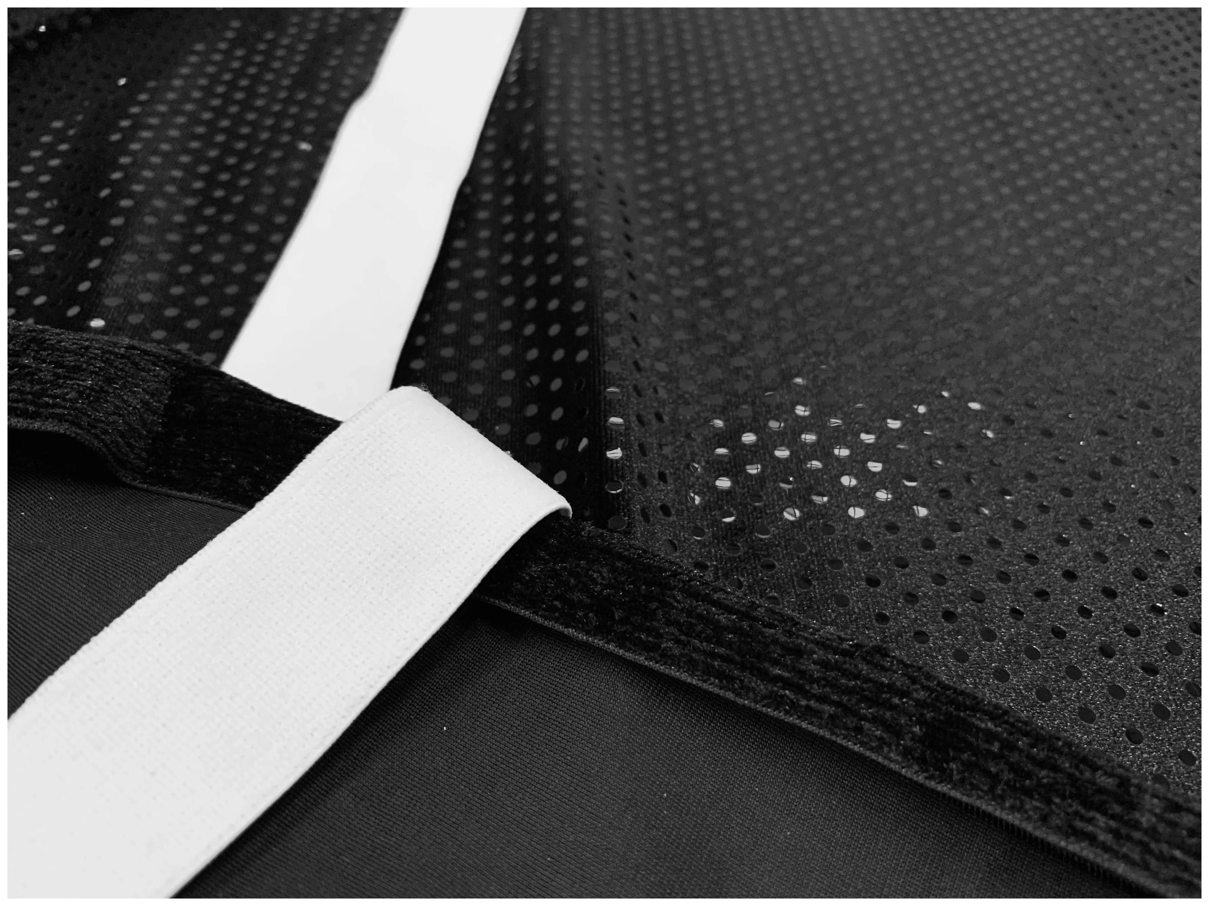 Ciniglia Glitter Rotondo Nero