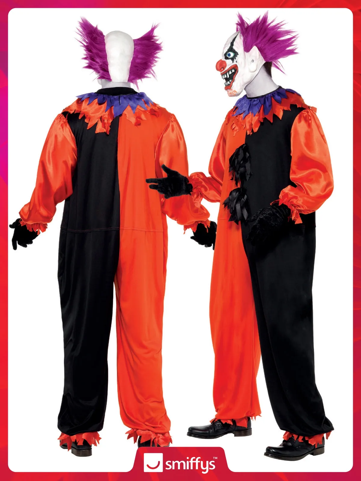 Cirque Sinister Scary Bo Bo the Clown Costume