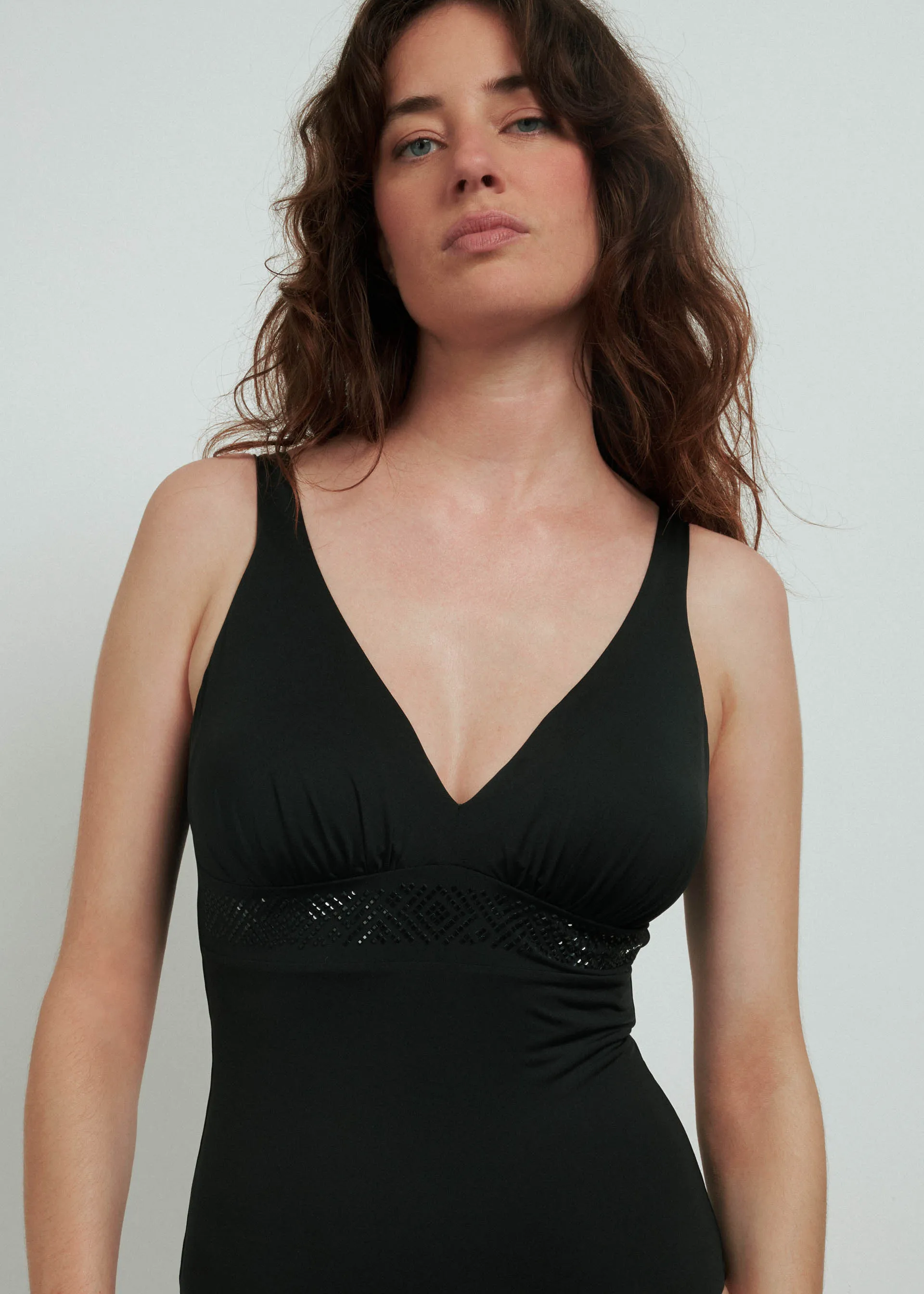 Costume intero con strass