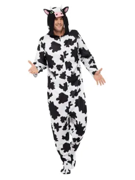Cow Costume with Hooded All in One