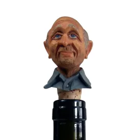 Cowboy Barber's Dream Western Wine Bottle Stopper