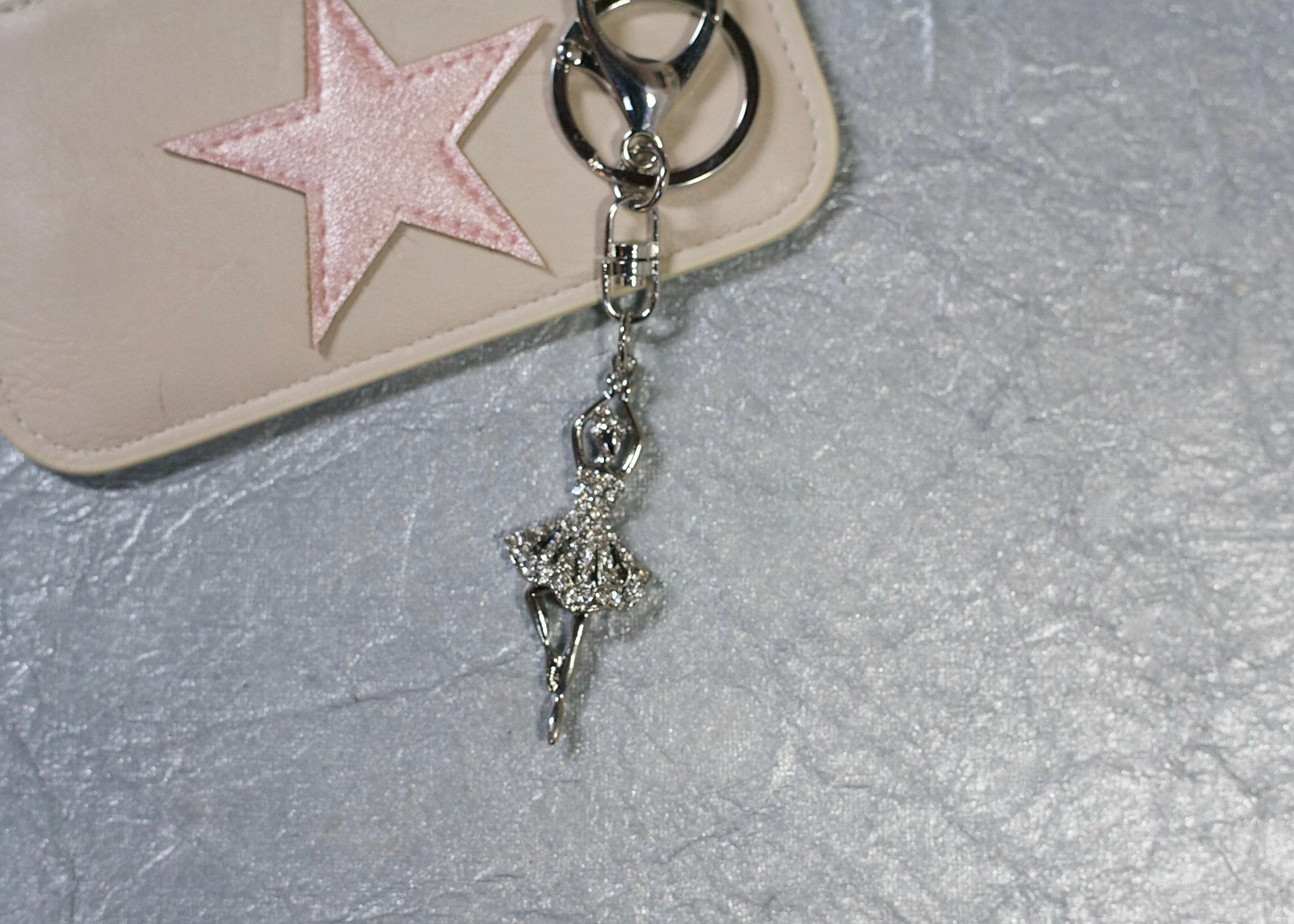 Crystal Dancer Keychain